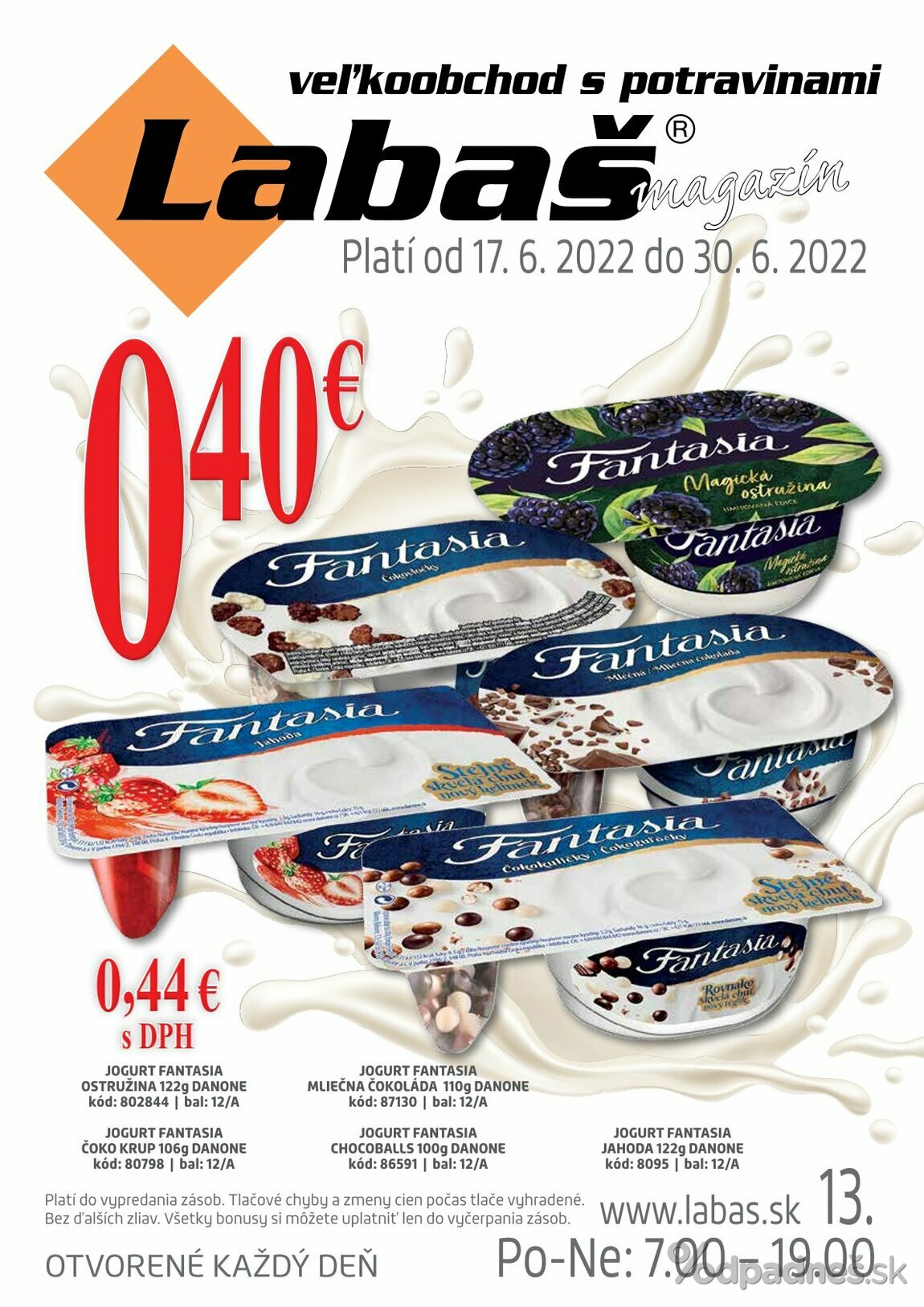 1. stránka Labaš letáku