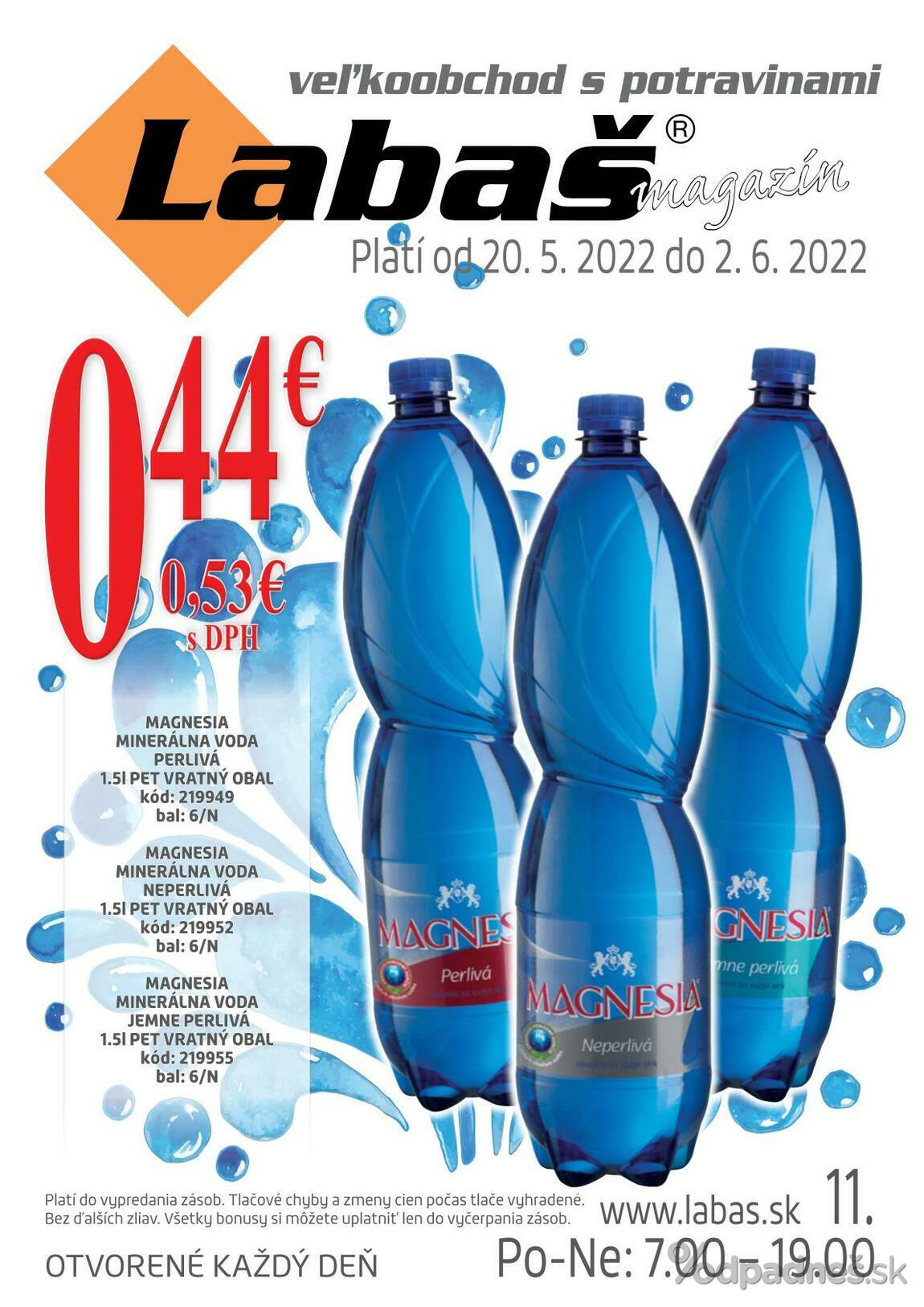 1. stránka Labaš letáku