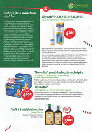 3. stránka Lekáreň Schneider letáku