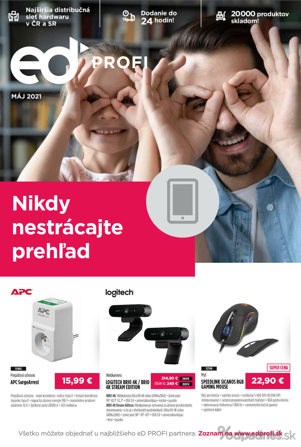 1. stránka DigiPro.sk letáku