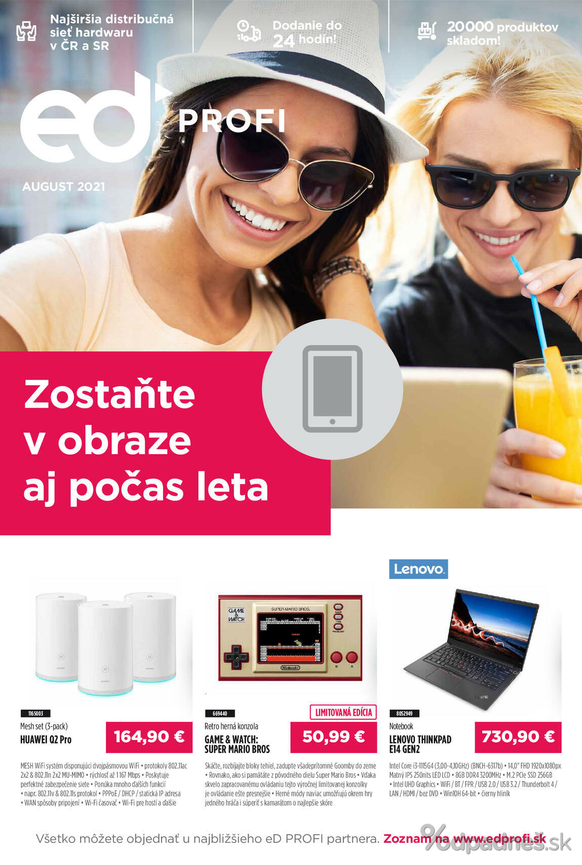 1. stránka DigiPro.sk letáku
