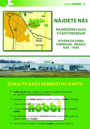 2. stránka Hobbi letáku