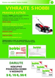 3. stránka Hobbi letáku
