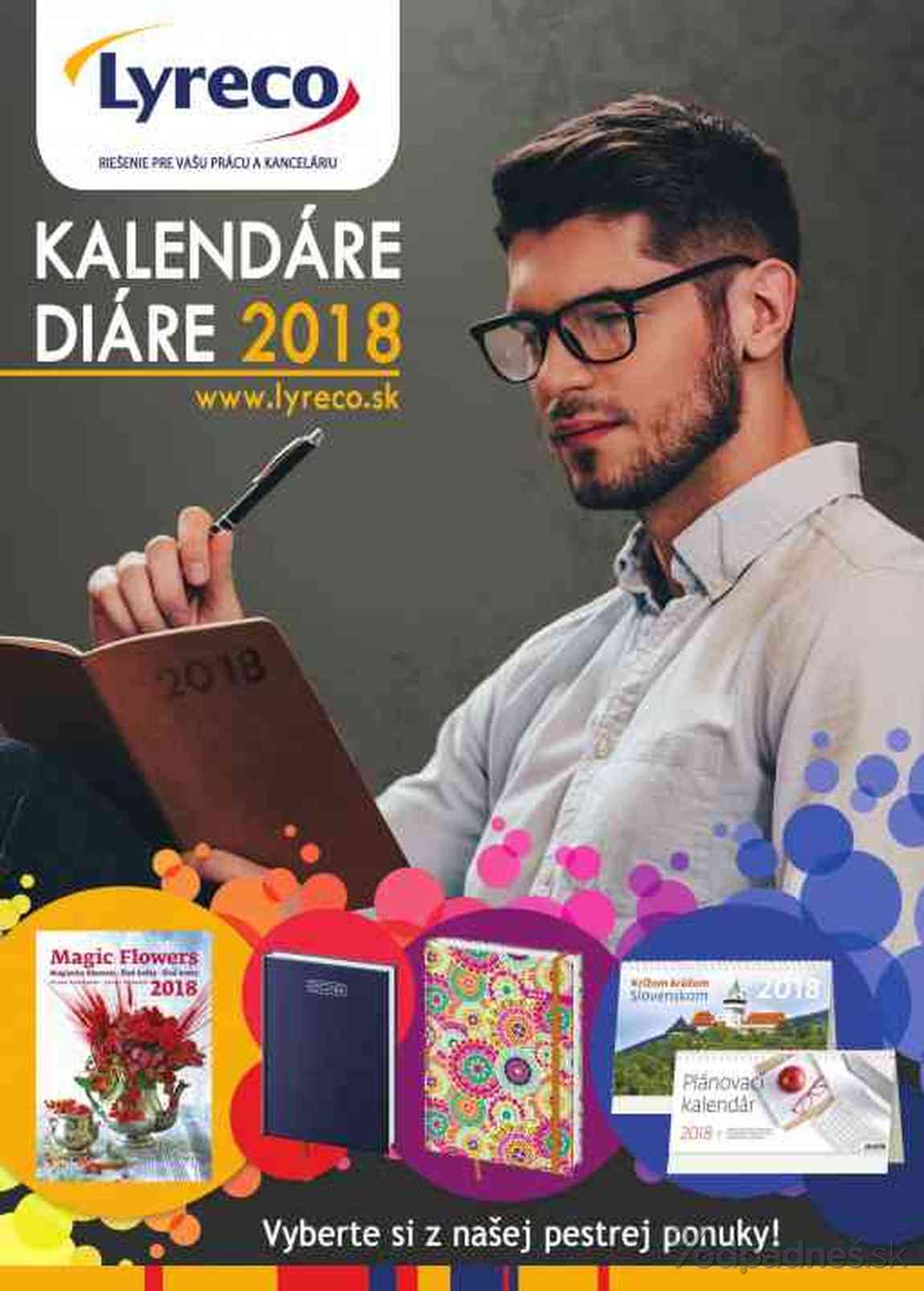 1. stránka Lyreco letáku