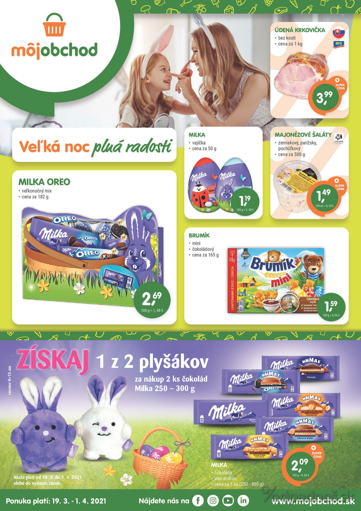 1. stránka Môjobchod letáku