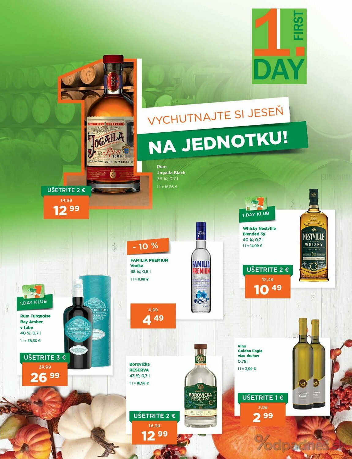 1. stránka 1day.sk letáku