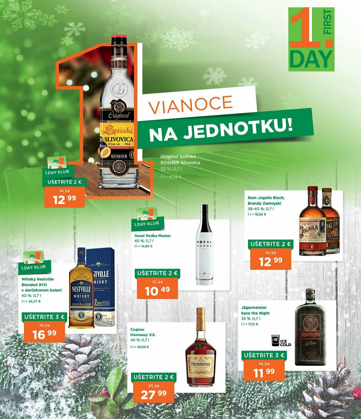 1. stránka 1day.sk letáku