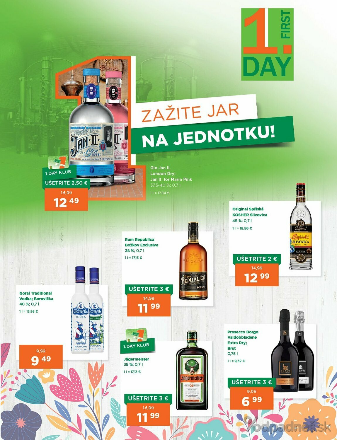 1. stránka 1day.sk letáku