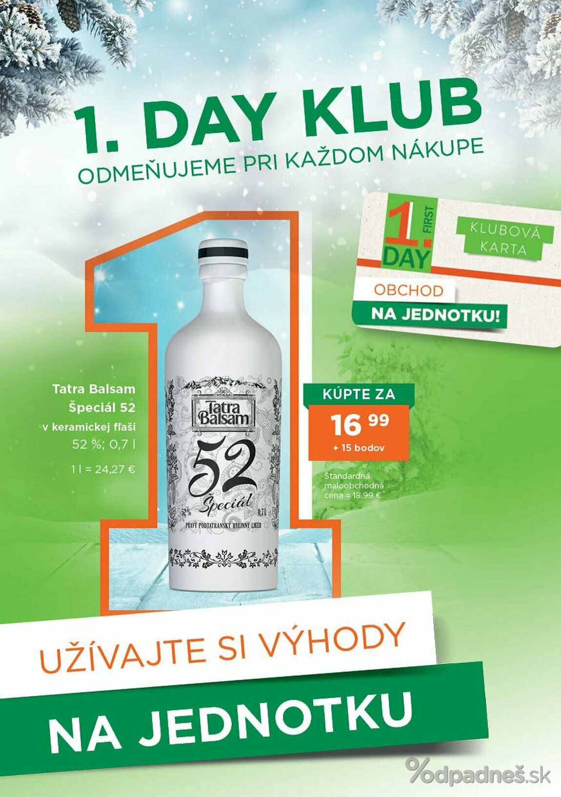 1. stránka 1day.sk letáku