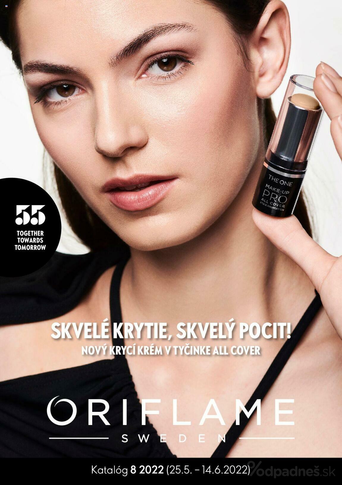 1. stránka Oriflame letáku