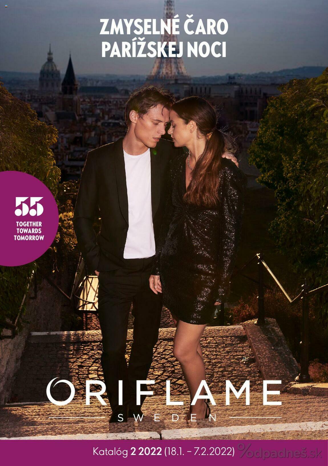 1. stránka Oriflame letáku