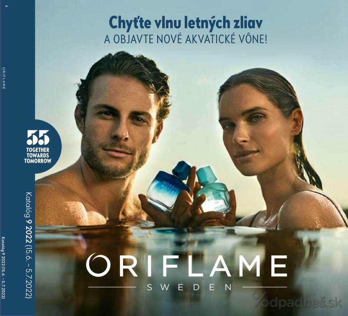 1. stránka Oriflame letáku