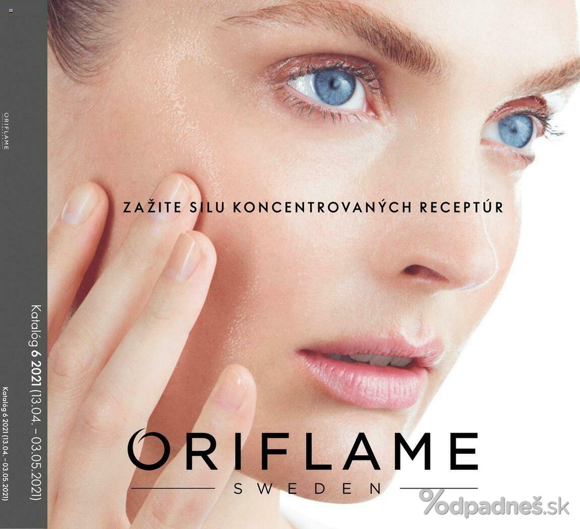 1. stránka Oriflame letáku