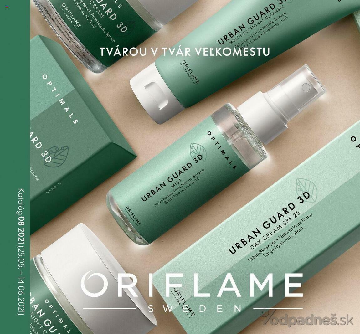 1. stránka Oriflame letáku