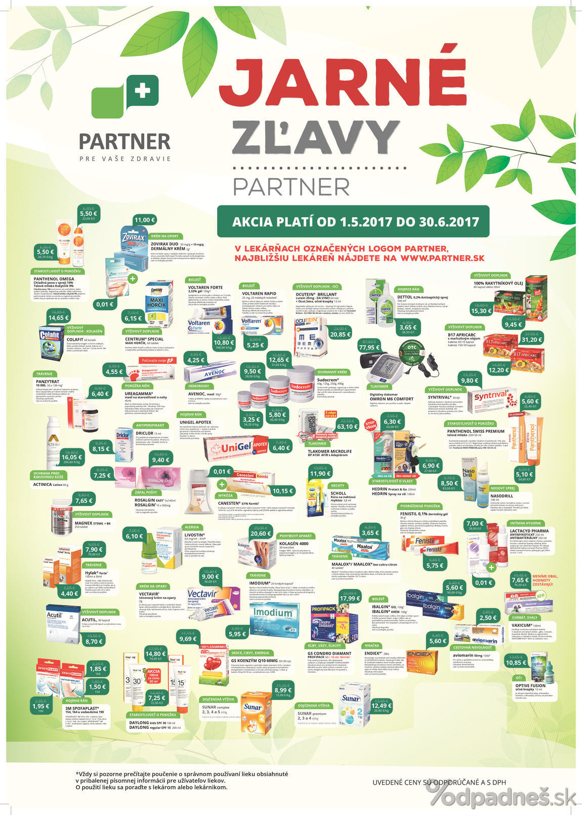 1. stránka Jazmín letáku