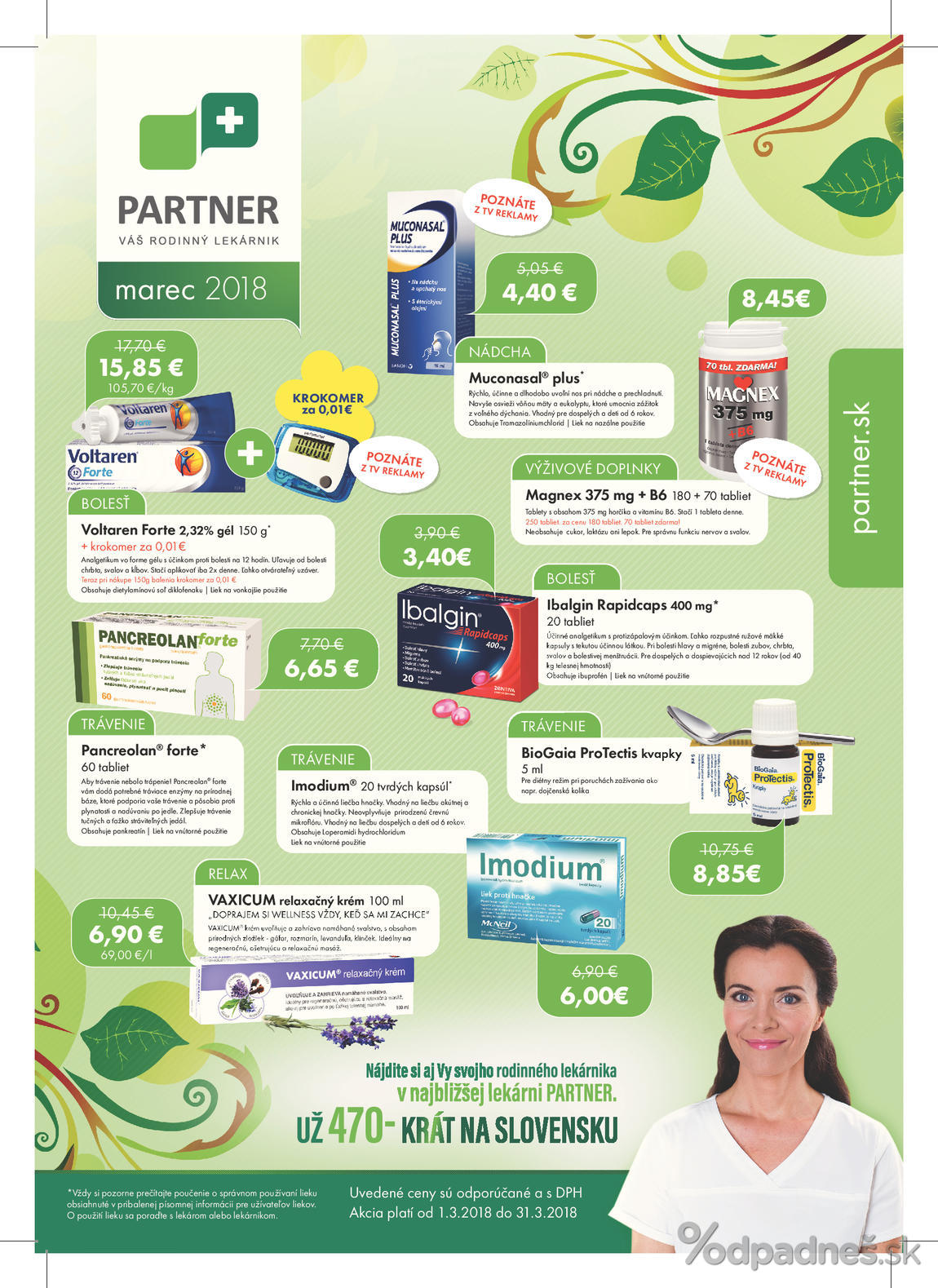 1. stránka Jazmín letáku