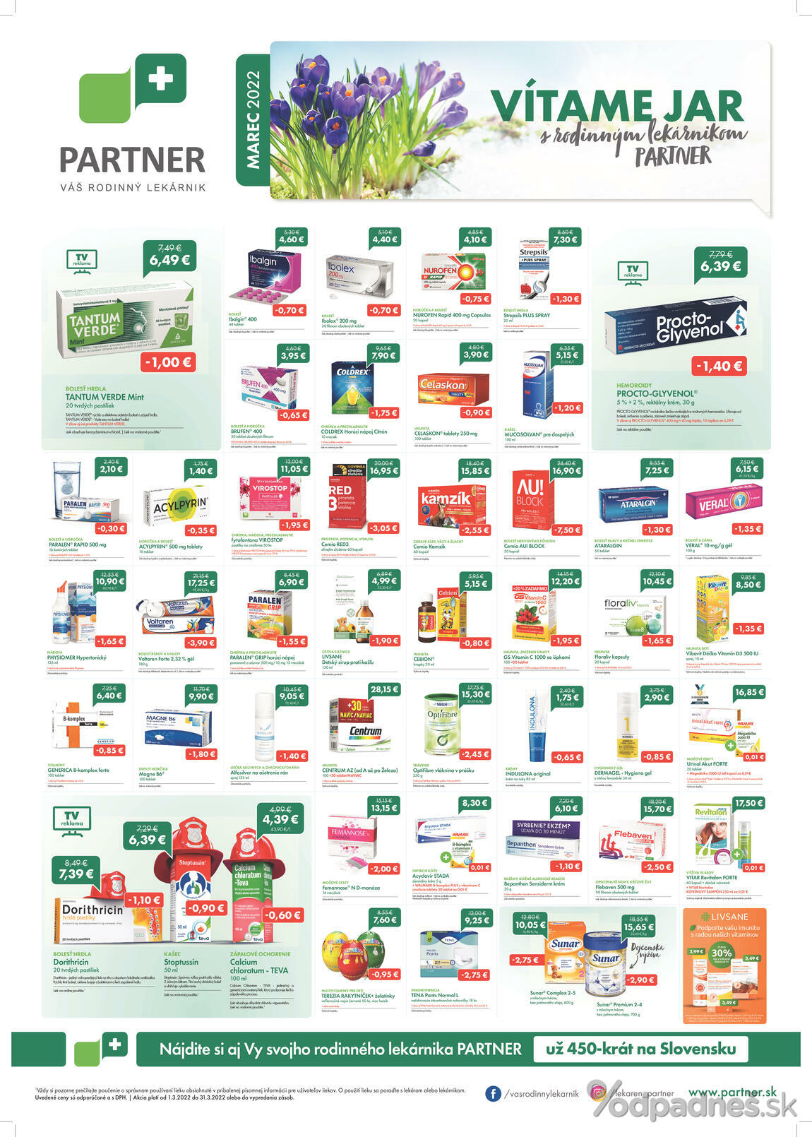 1. stránka Jazmín letáku