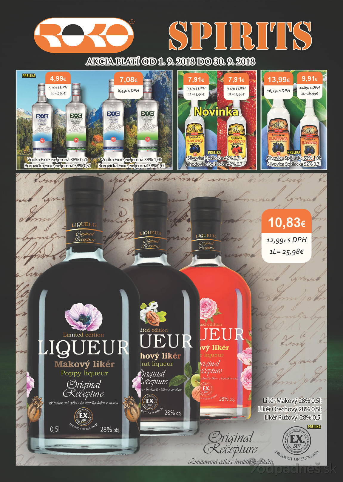 1. stránka Roko.sk letáku