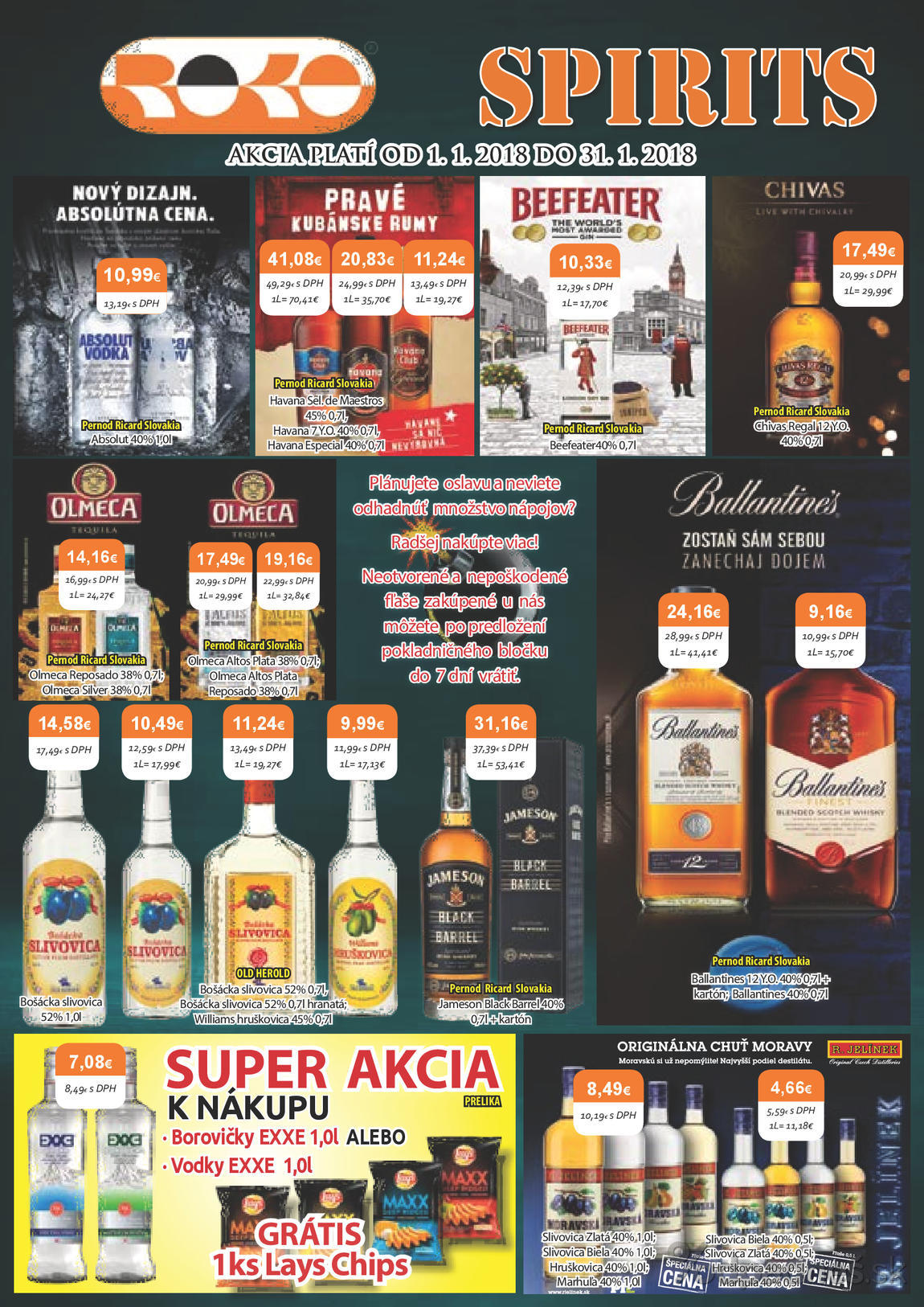 1. stránka Roko.sk letáku