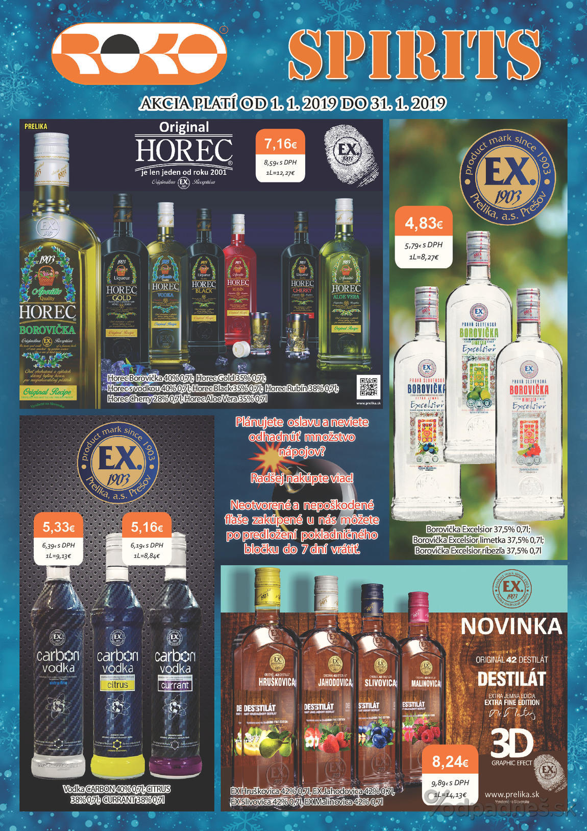 1. stránka Roko.sk letáku