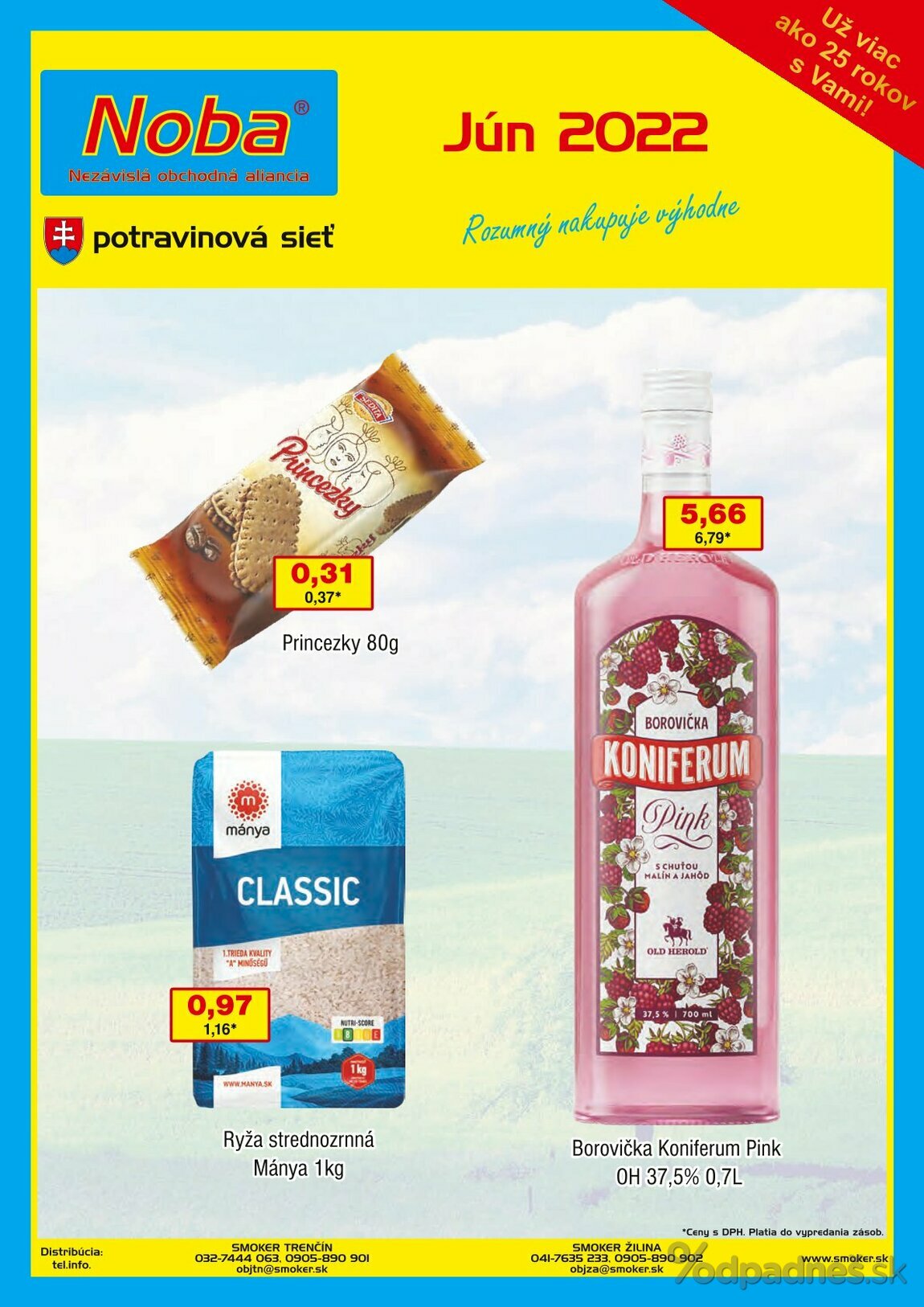 1. stránka Smoker letáku