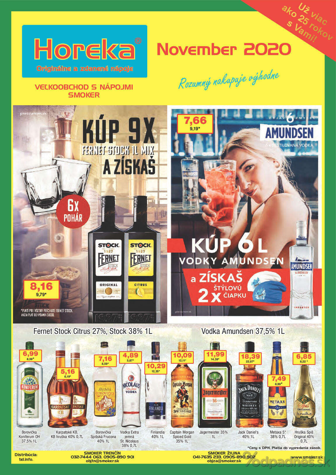 1. stránka Smoker letáku