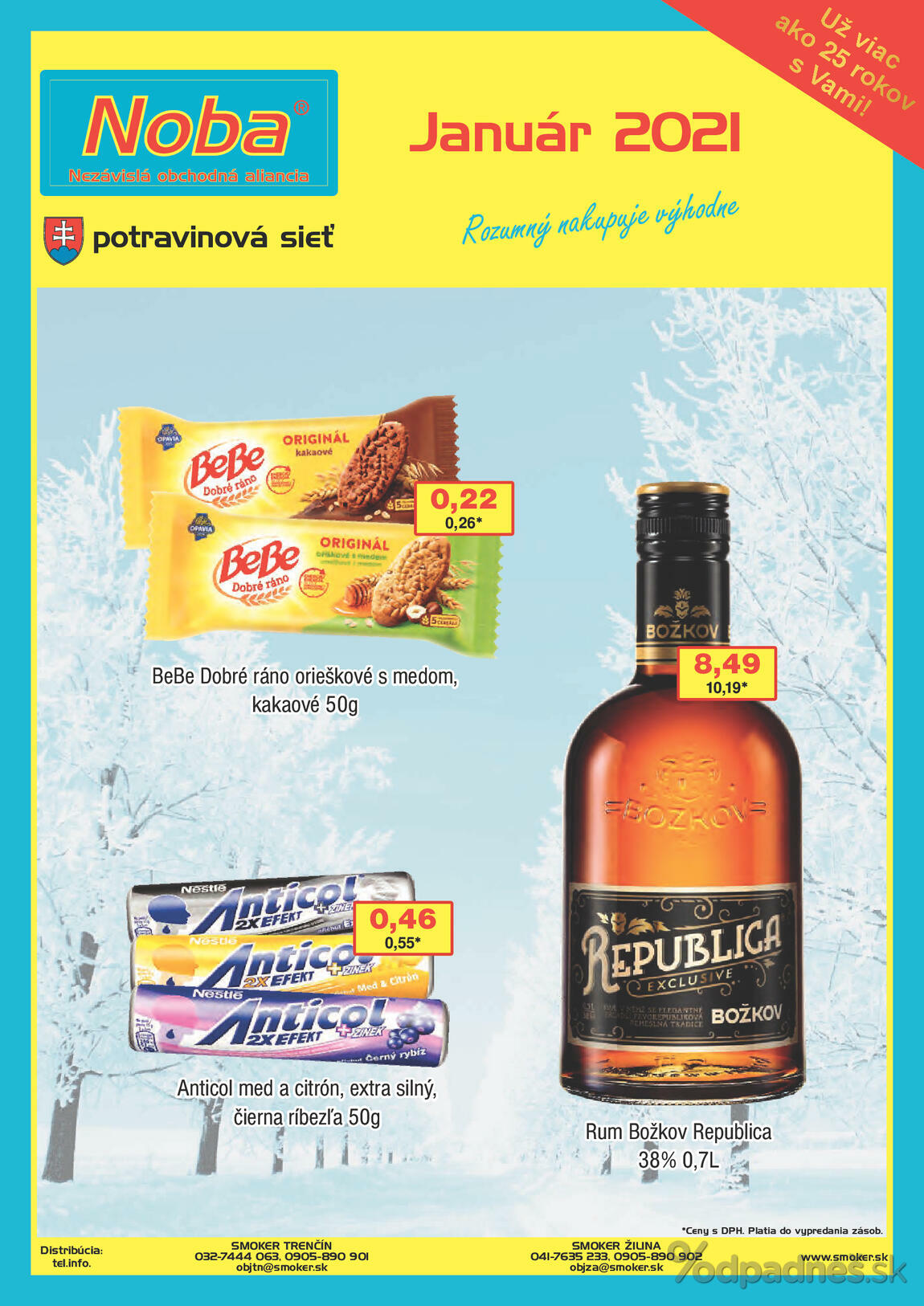 1. stránka Smoker letáku