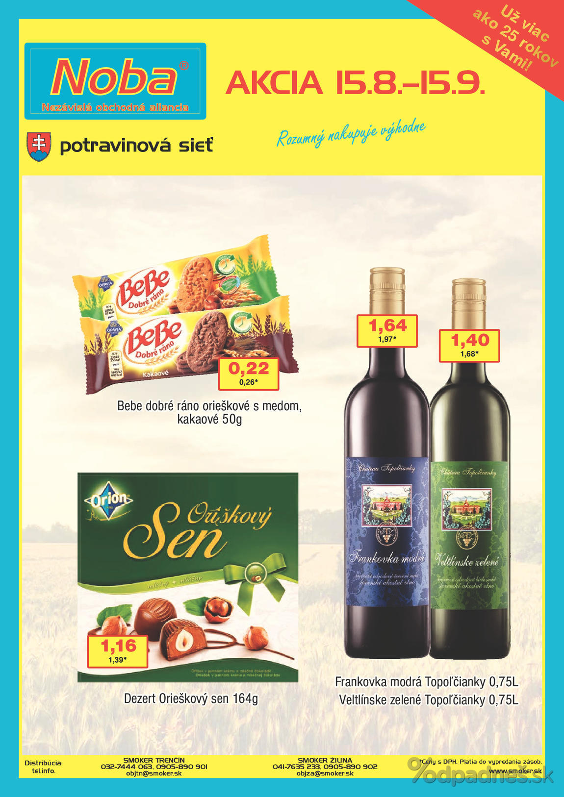 1. stránka Smoker letáku