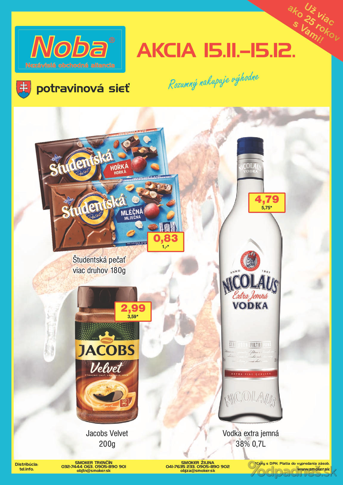 1. stránka Smoker letáku