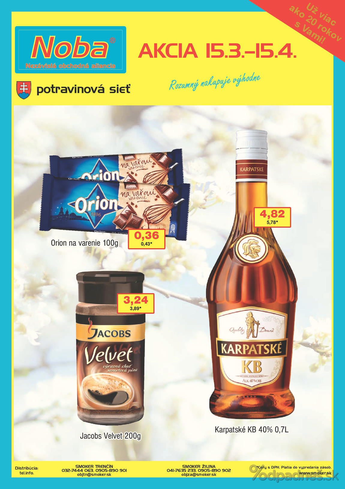 1. stránka Smoker letáku