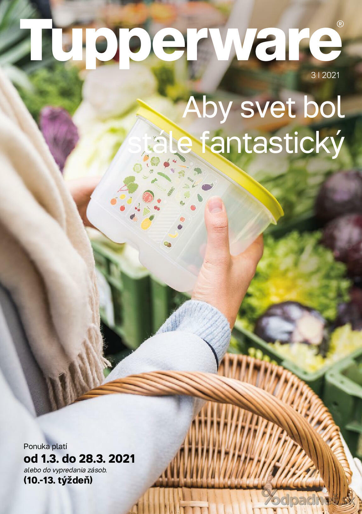 1. stránka Tupperware letáku