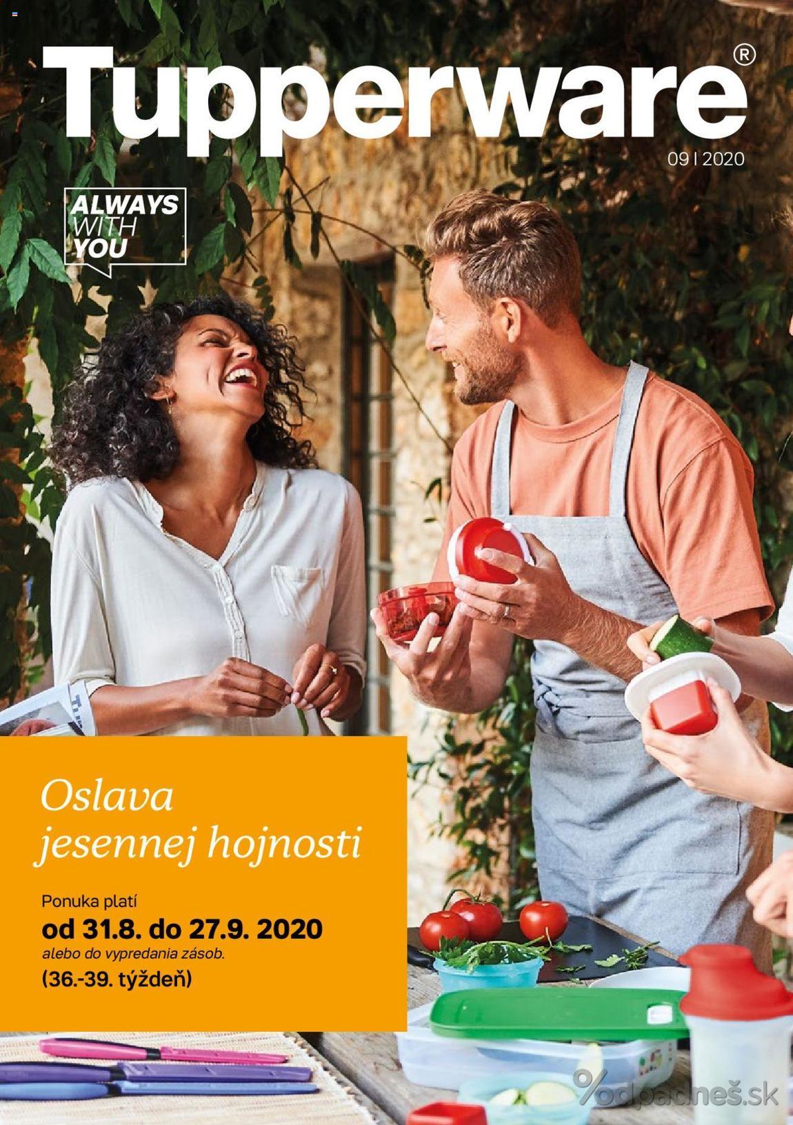 1. stránka Tupperware letáku