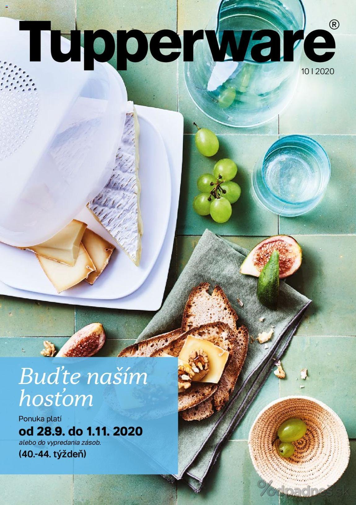 1. stránka Tupperware letáku