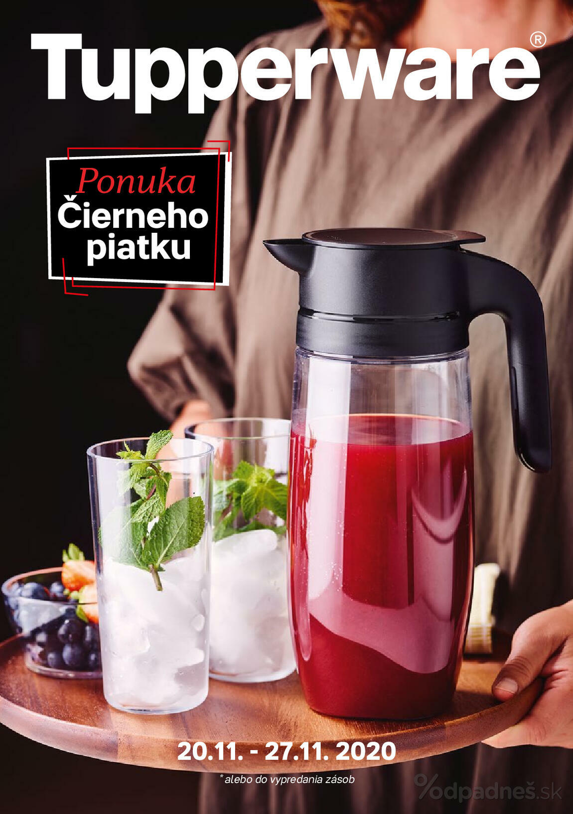 1. stránka Tupperware letáku
