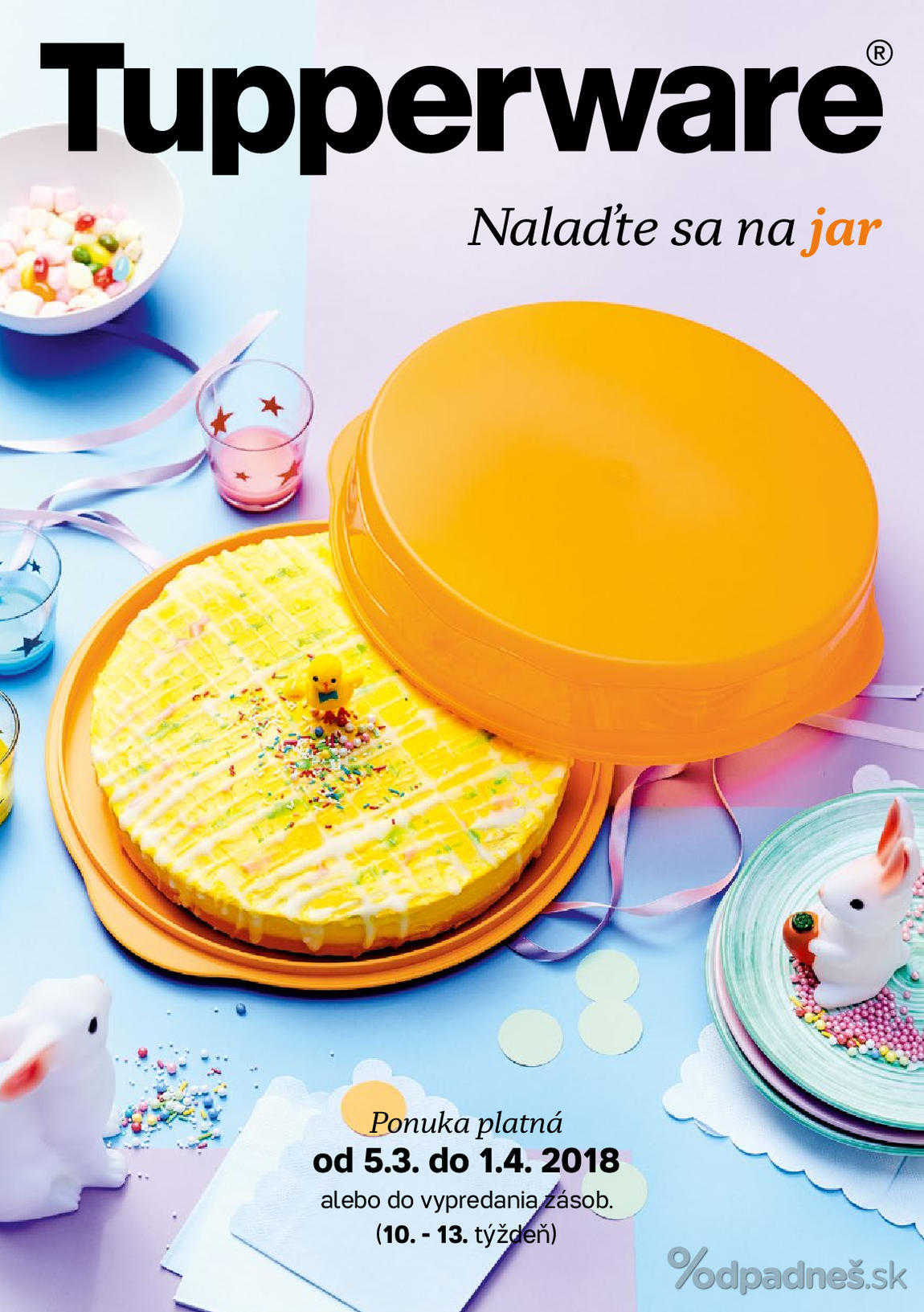 1. stránka Tupperware letáku