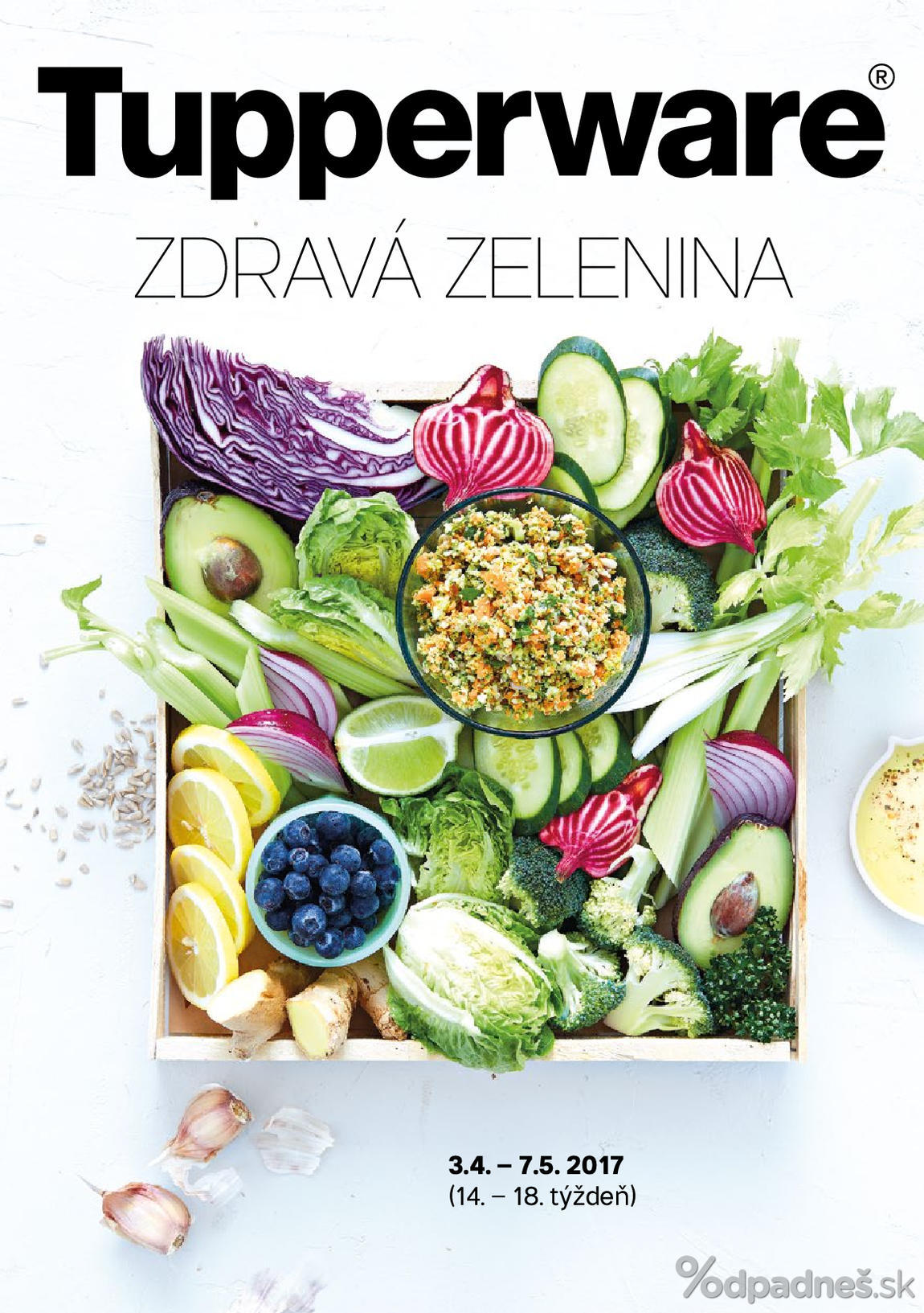 1. stránka Tupperware letáku