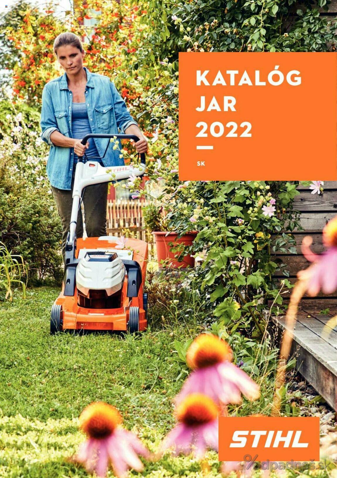 1. stránka Stihl letáku