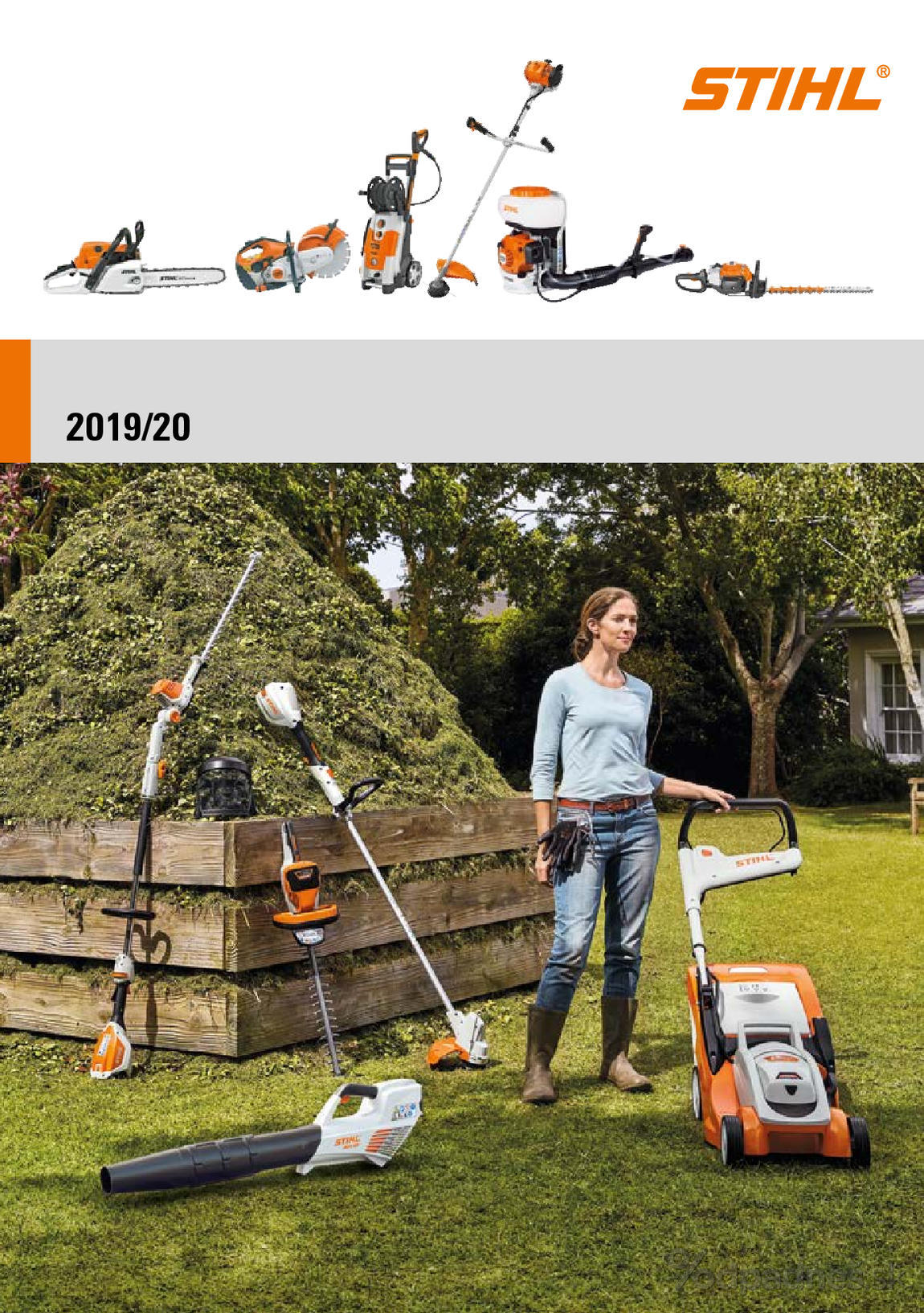 1. stránka Stihl letáku