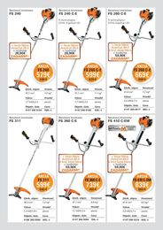 5. stránka Stihl letáku