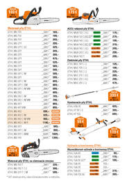 2. stránka Stihl letáku