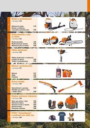 3. stránka Stihl letáku