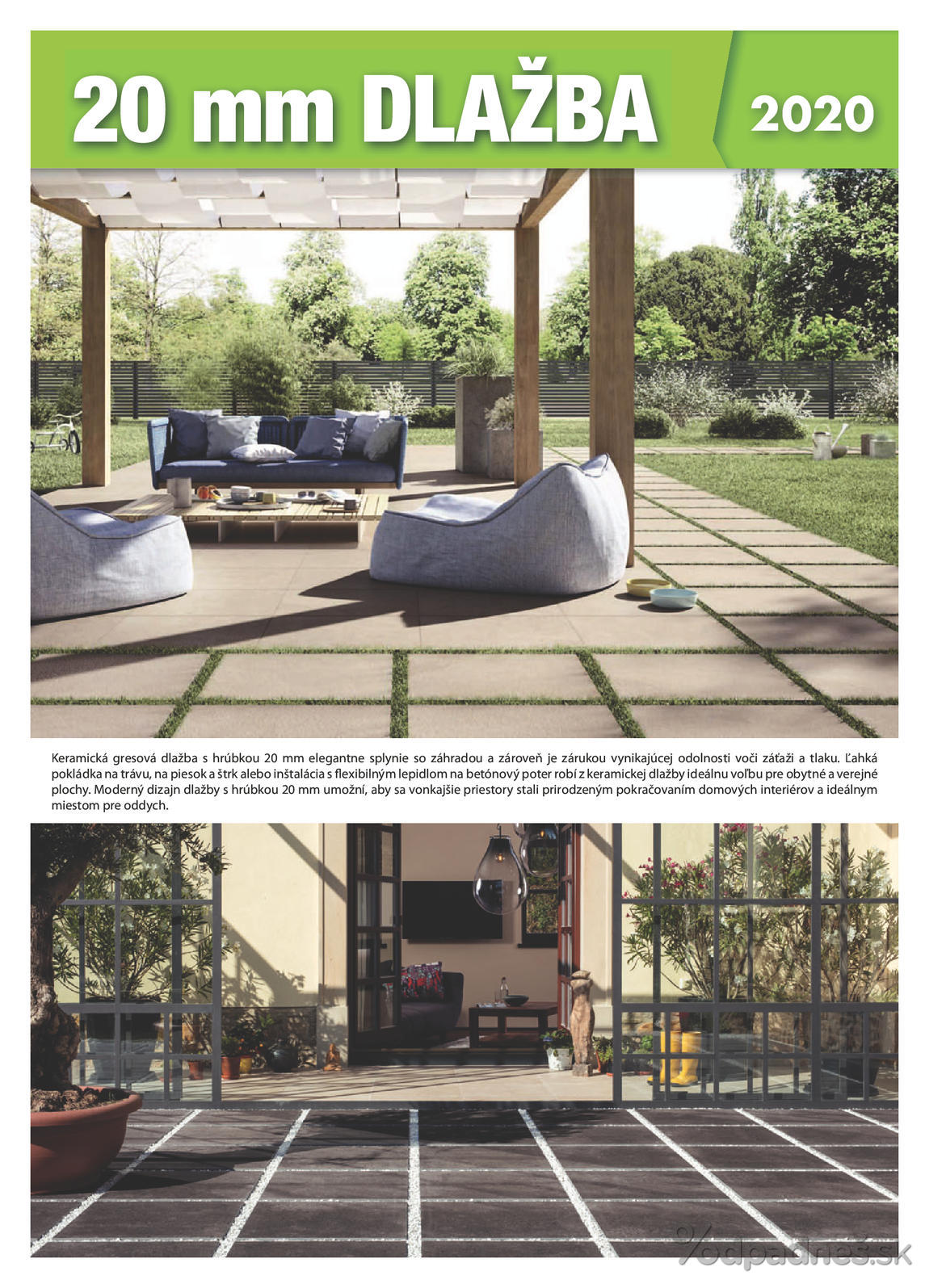 1. stránka Keramika Soukup letáku