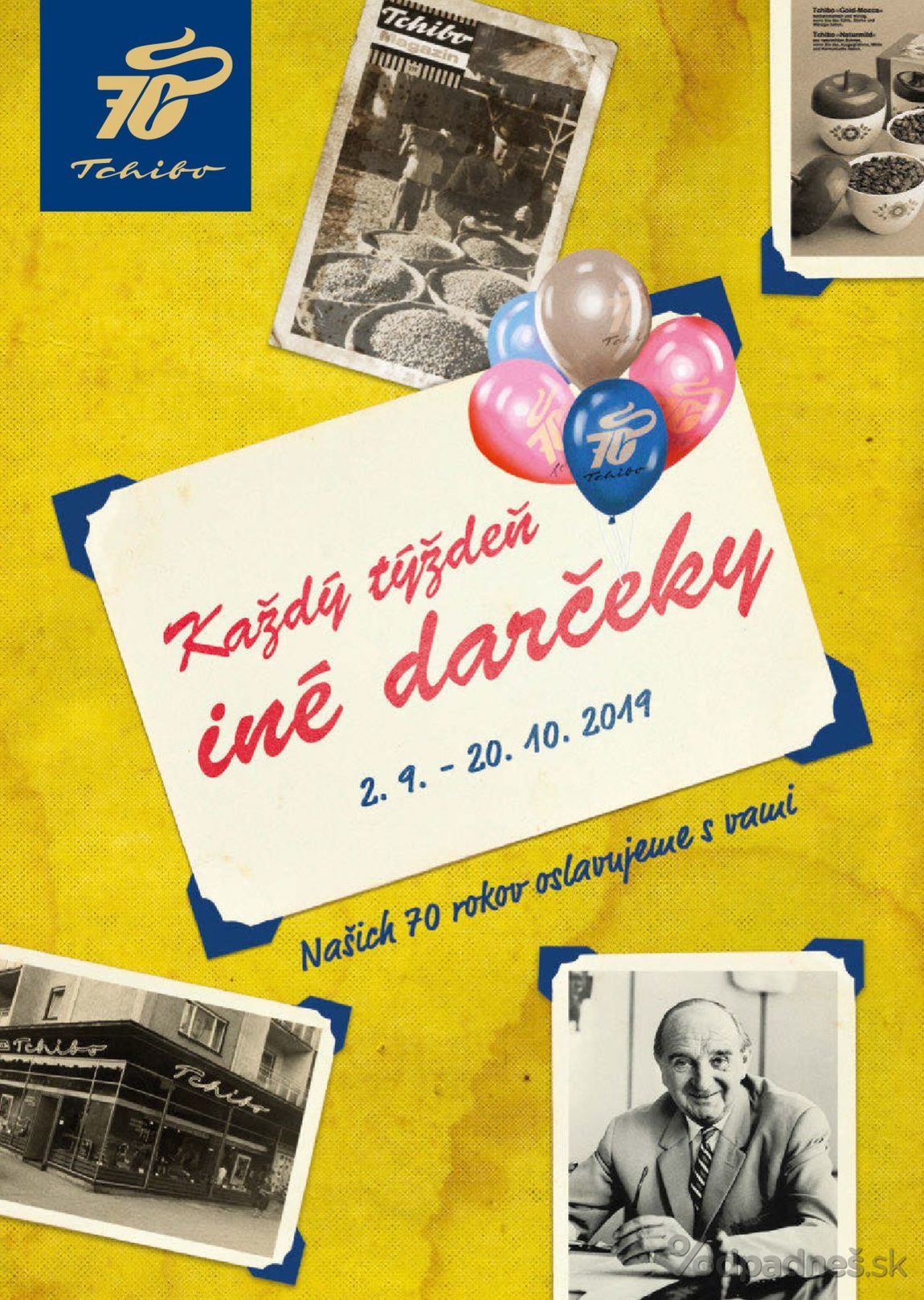 1. stránka Tchibo letáku