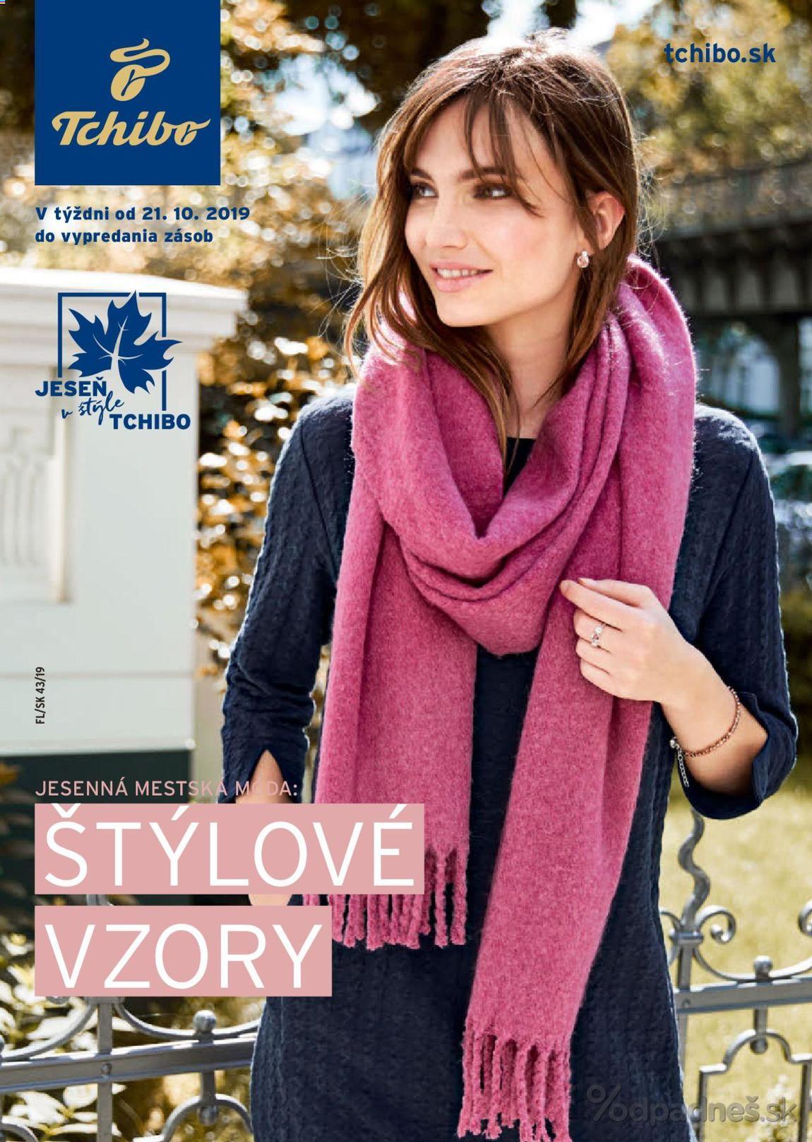 1. stránka Tchibo letáku