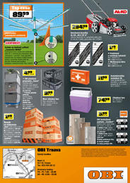 31. stránka OBI letáku