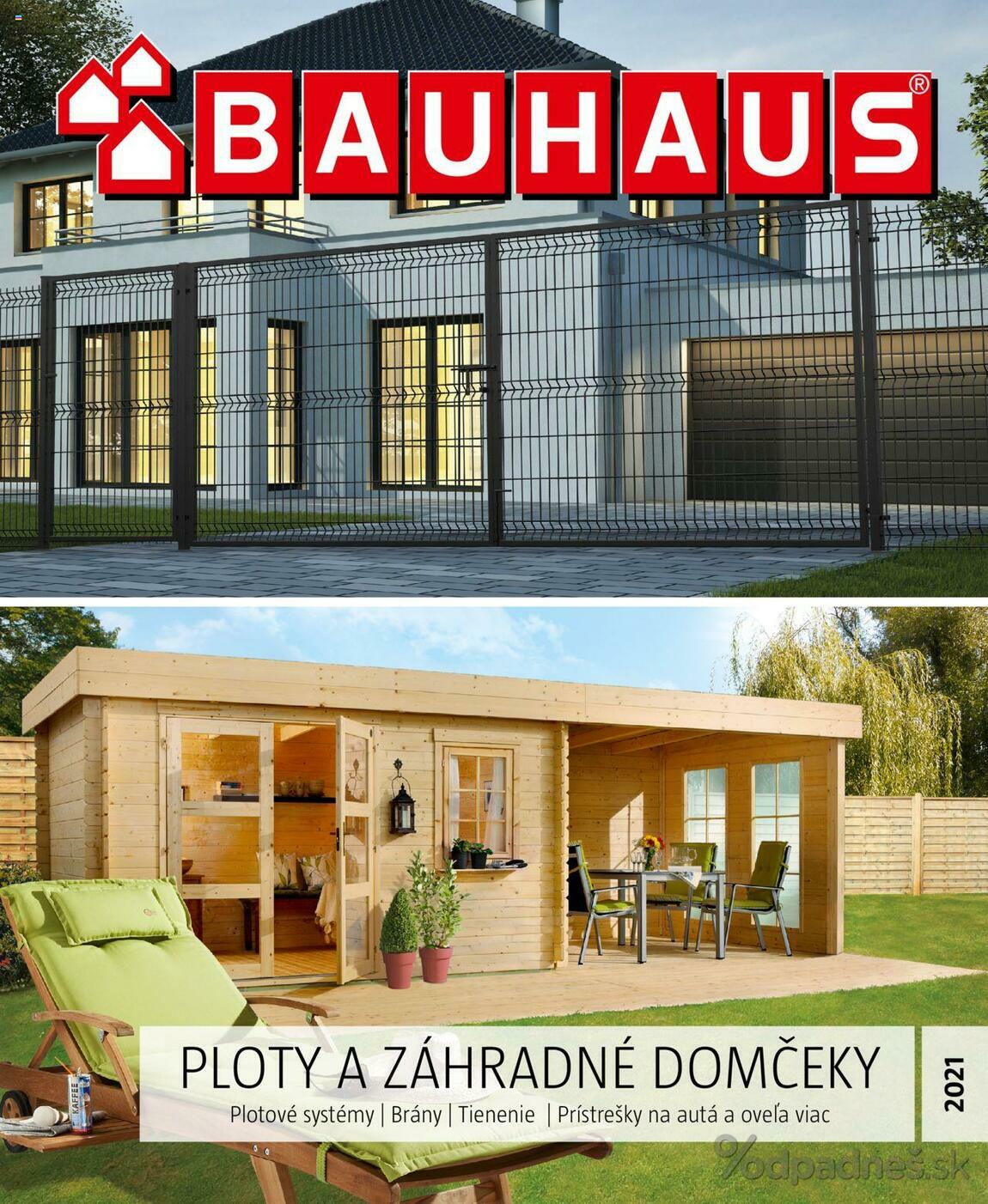 1. stránka BAUHAUS letáku