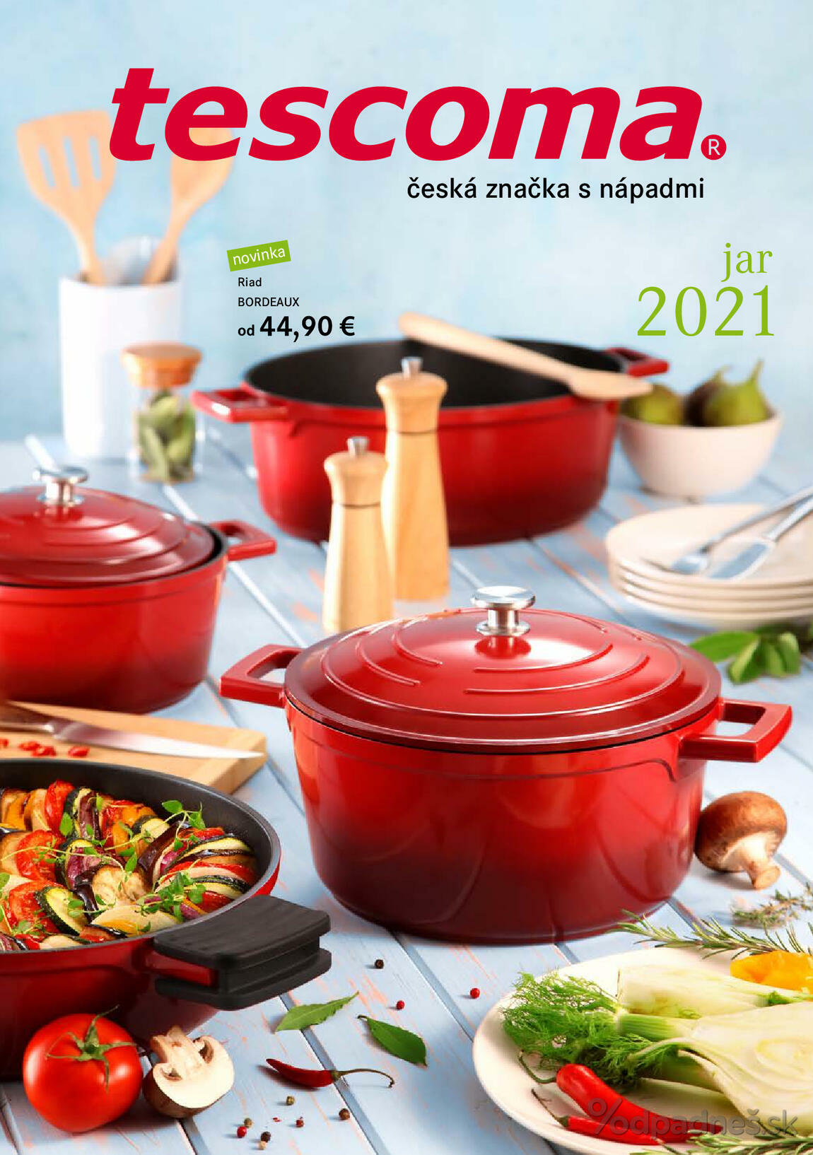 1. stránka Tescoma letáku