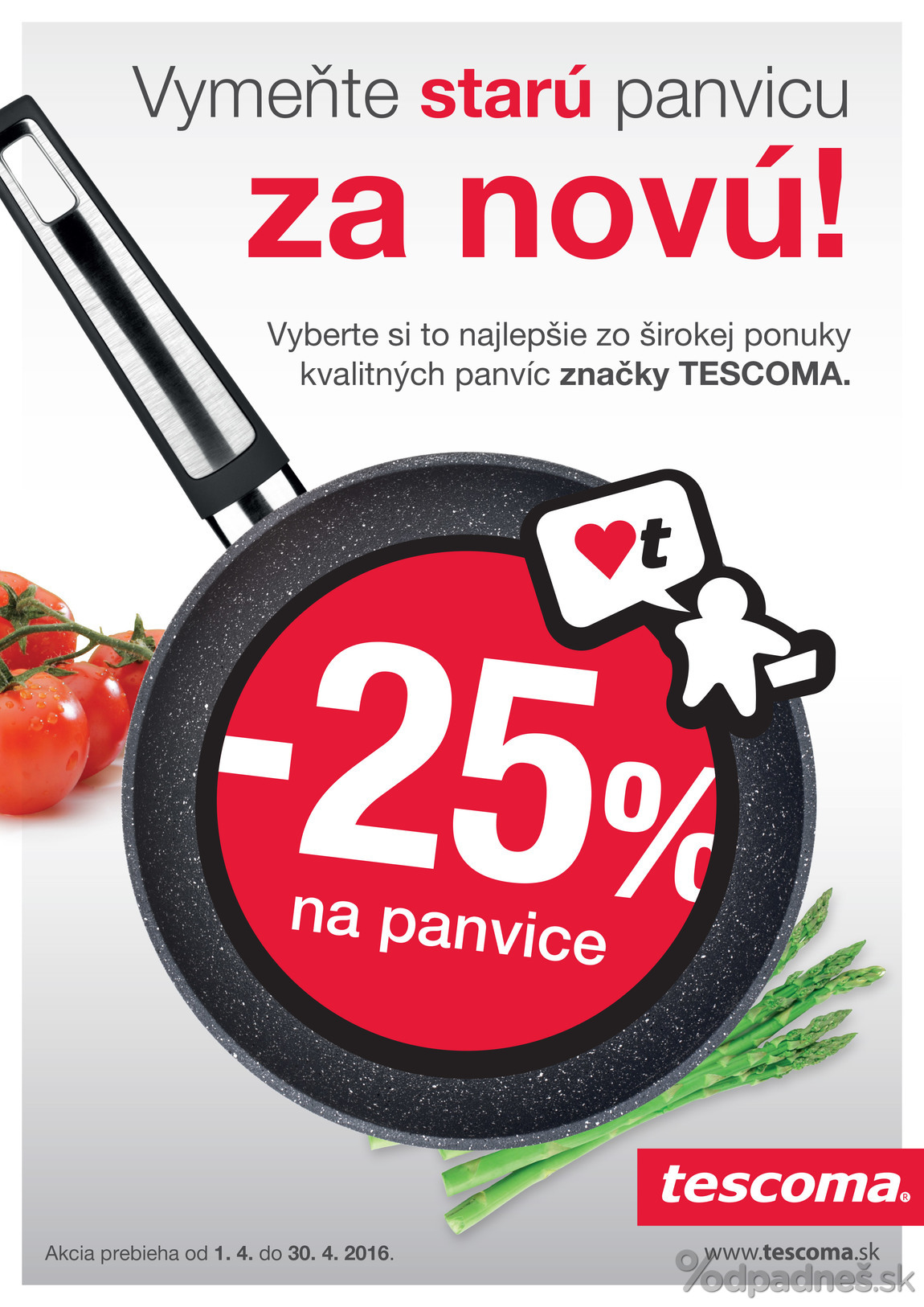 1. stránka Tescoma letáku