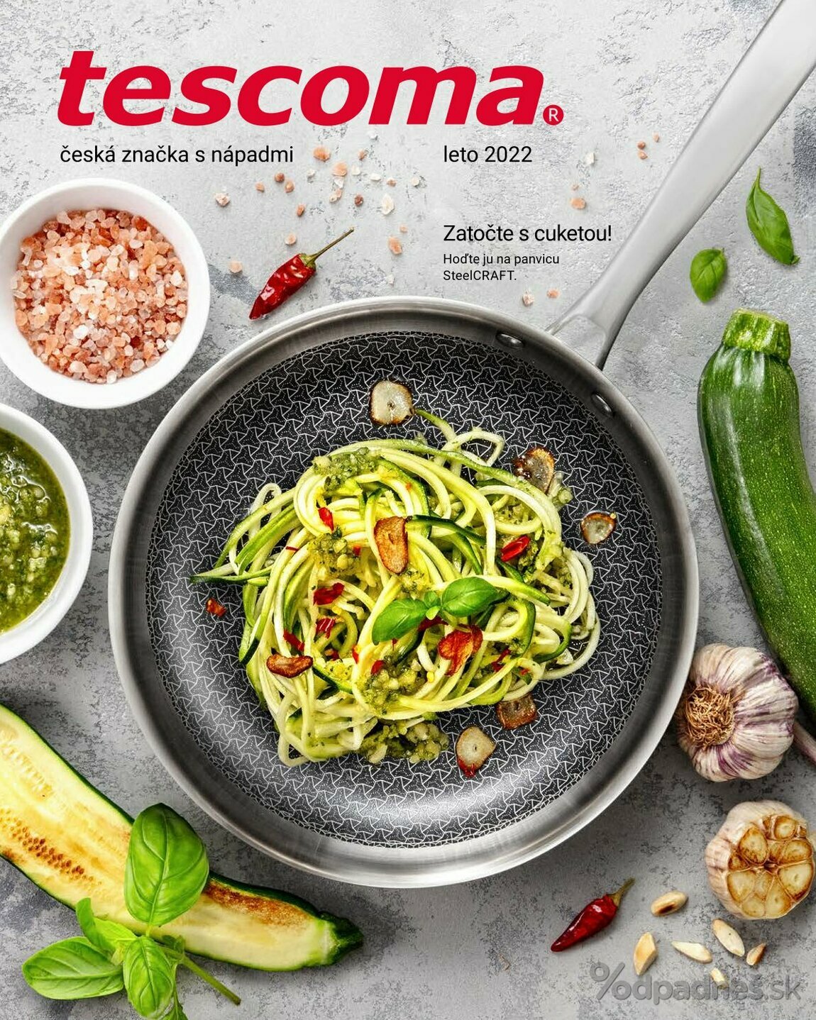 1. stránka Tescoma letáku