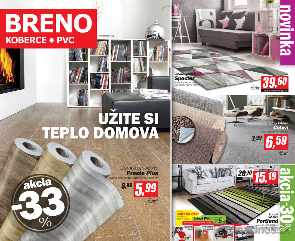 1. stránka BRENO letáku